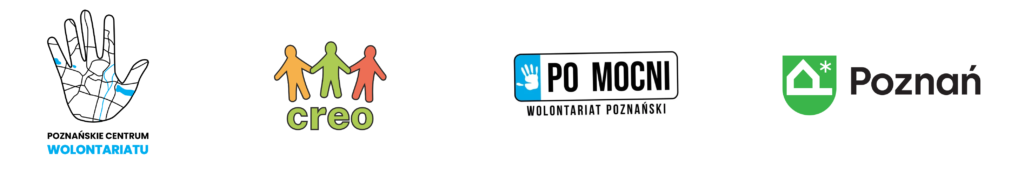 ologowania PCW, CREO, Pomocni Poznań i Miasto Poznań