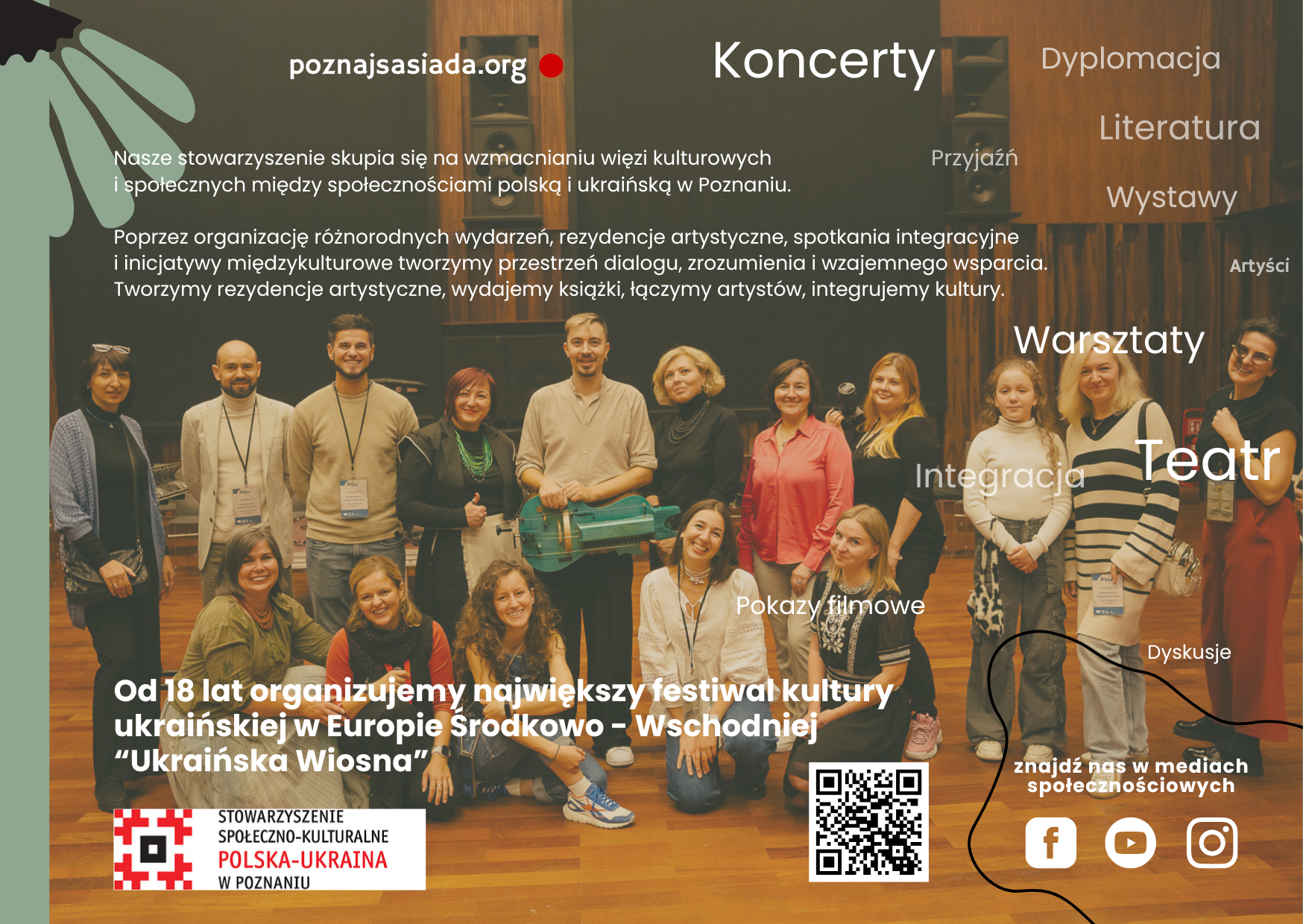 Oferta wolontariatu – Wolontariat podczas przygotowań oraz trwania XVII edycji festiwalu Ukraińska Wiosna